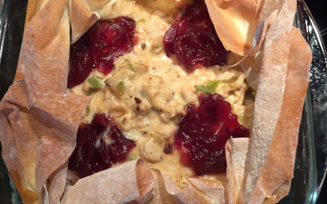 Turkey & Cranberry Pie