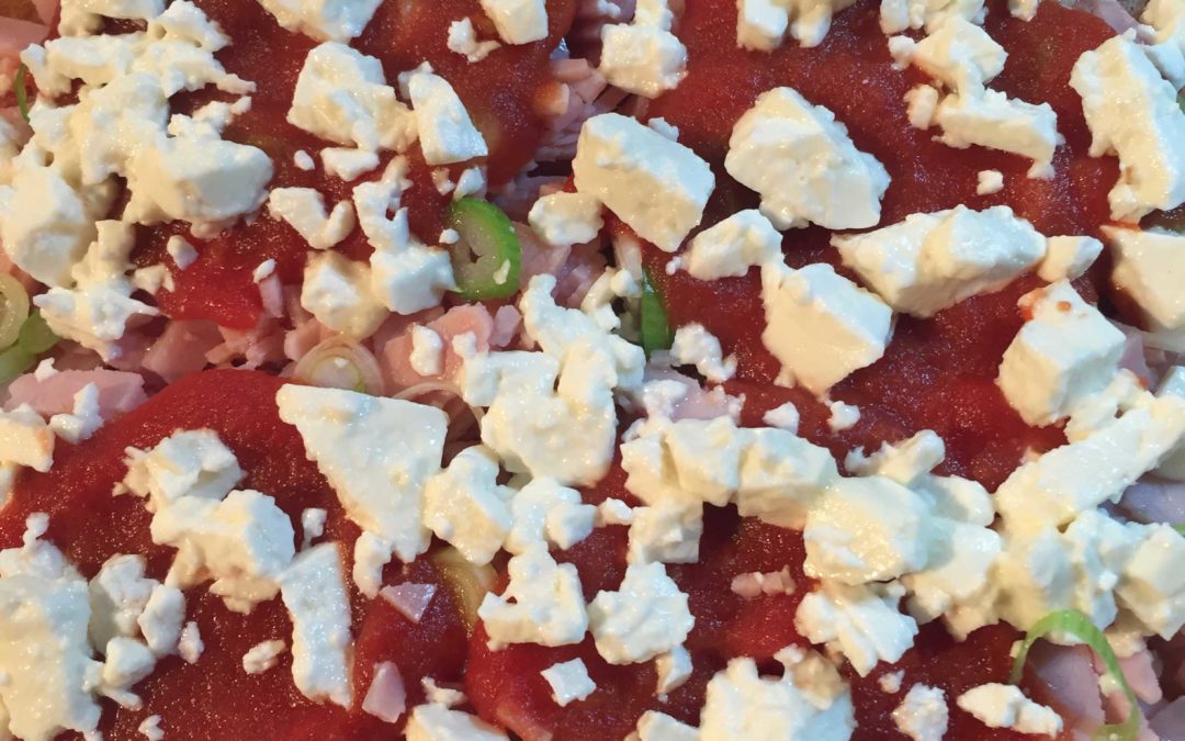 Ham & Feta Pancake