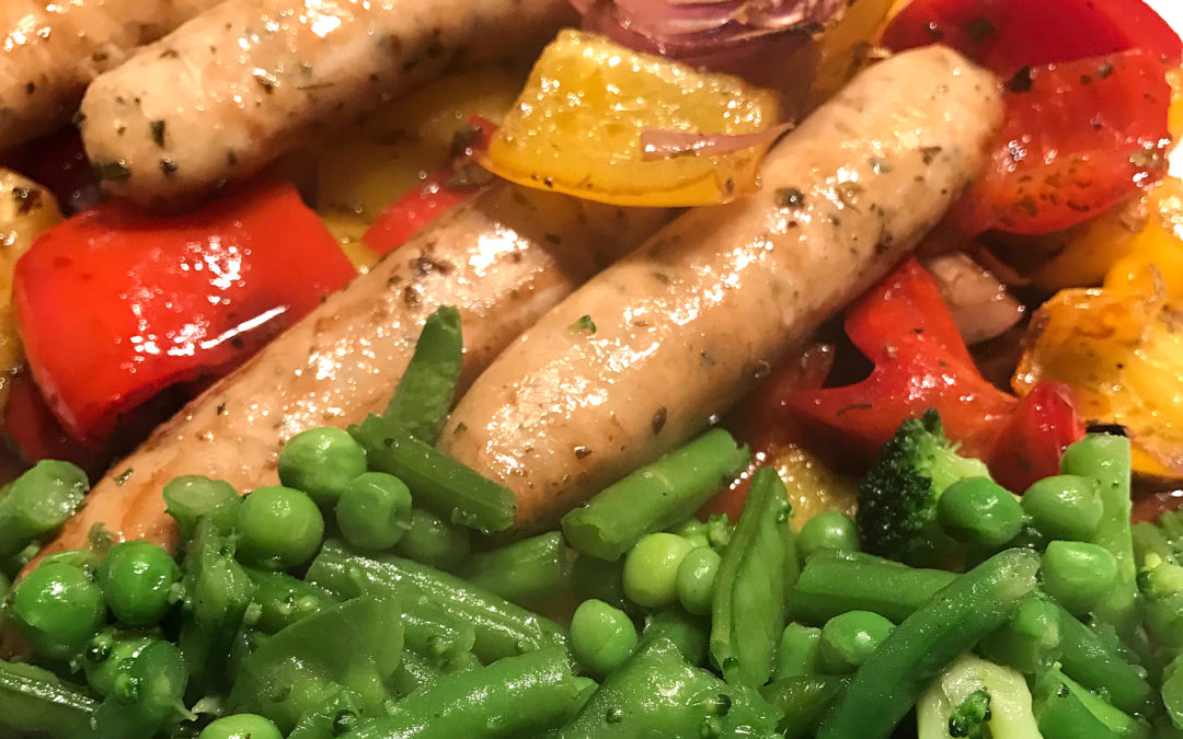 Balsamic Sausage Bake