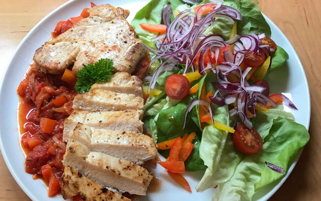 Tuna Steak Provençale