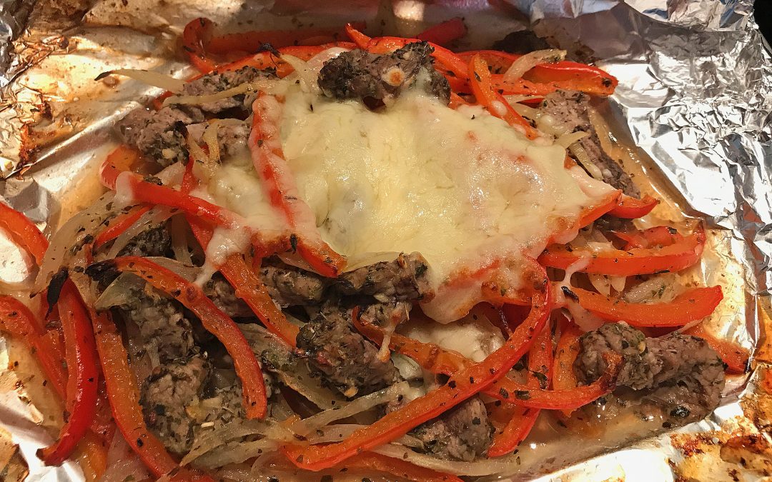 Cheesesteak Foil Pack