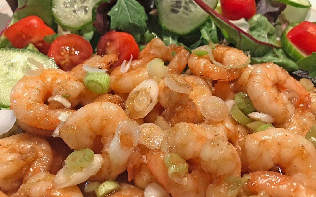 Honey & Garlic Shrimp