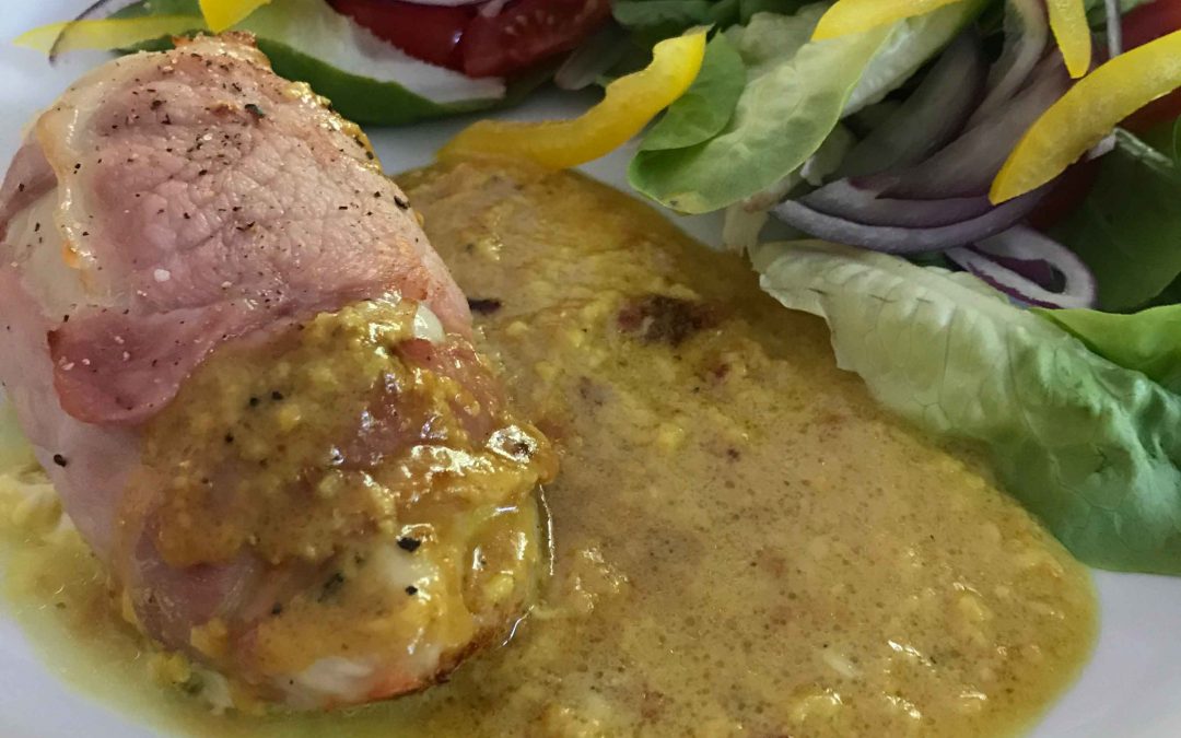 Mustard Stuffed Chicken