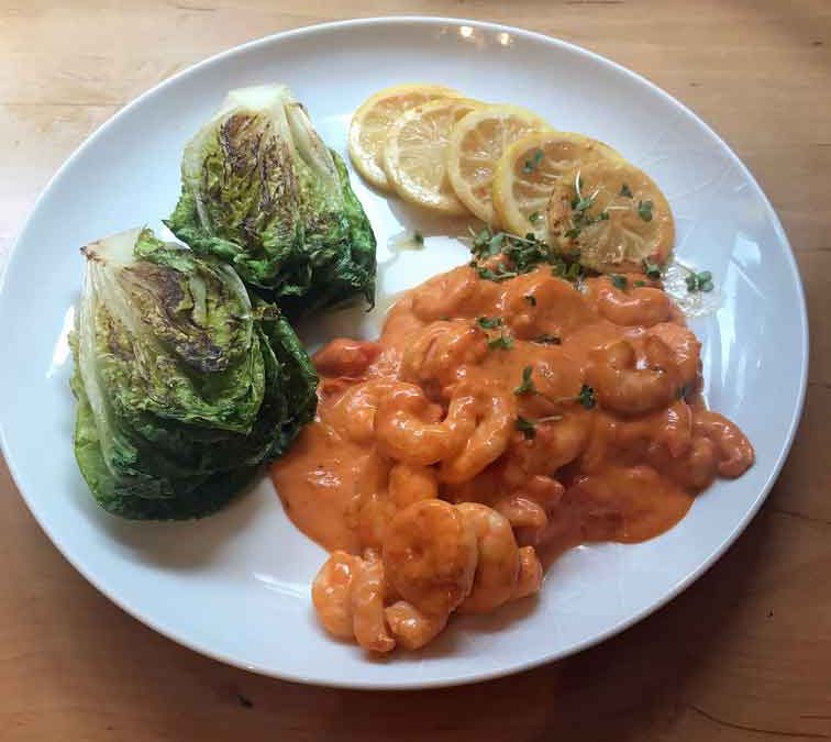 Warm Prawn Cocktail