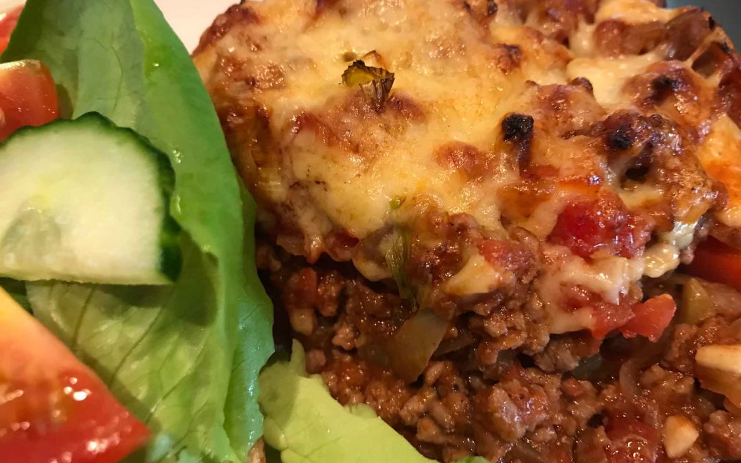 Spring Onion Chilli Bake