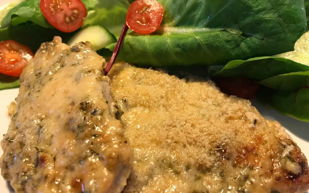 Parmesan Baked Pork Chop