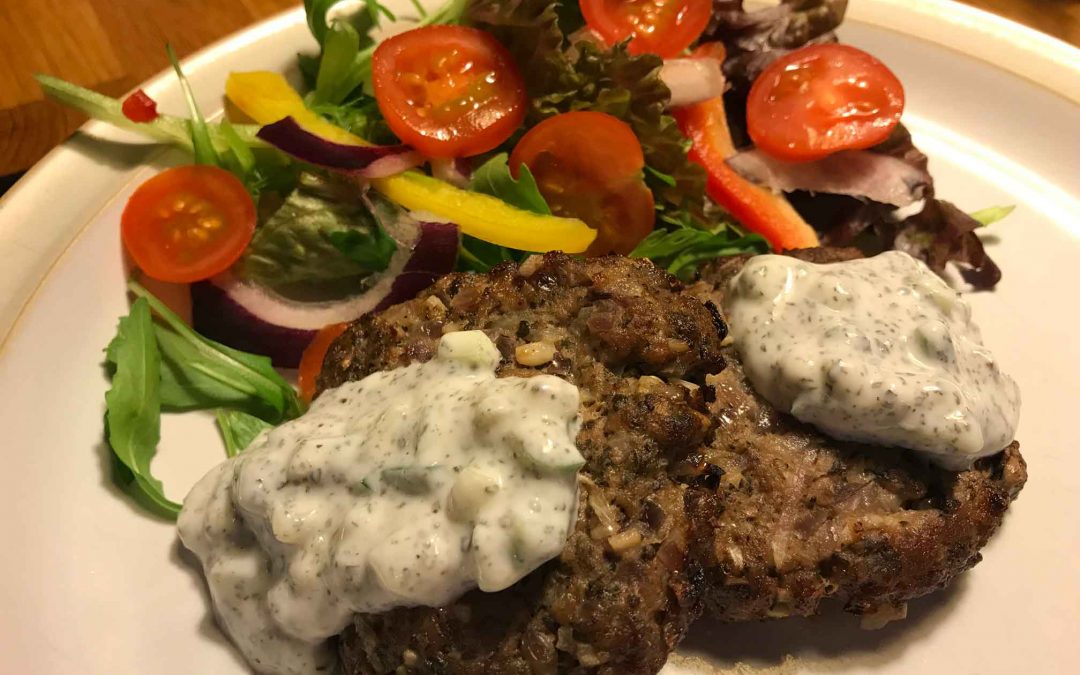 Lamb & Mint Burgers