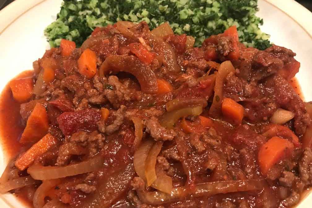 Mince Ragu Hotpot