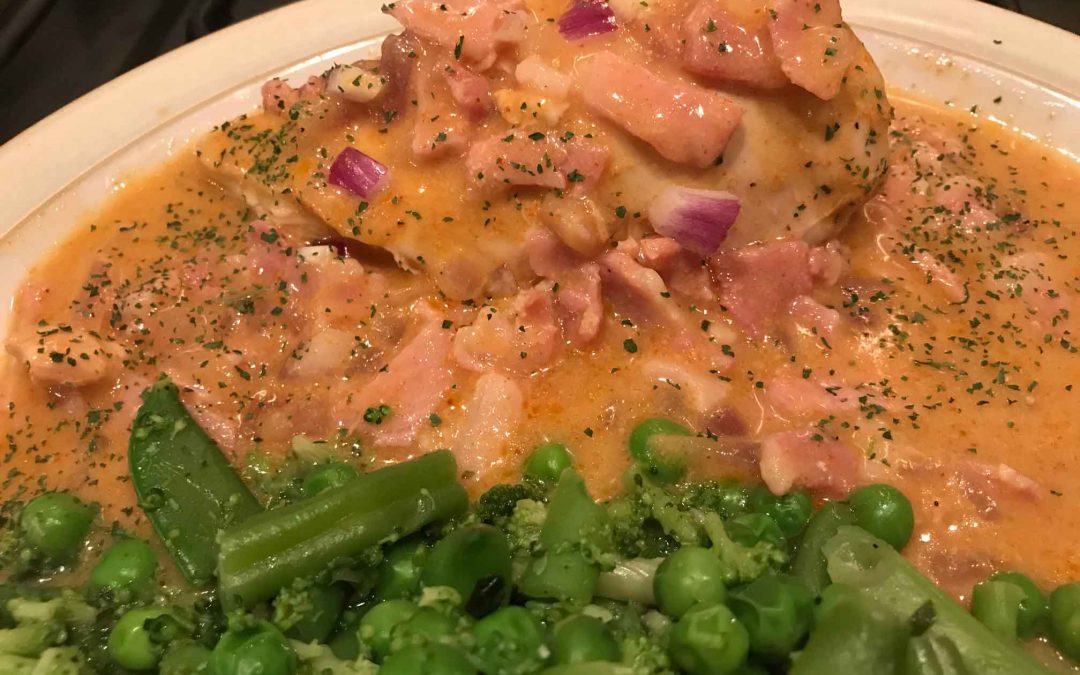 Chicken in Bacon Mustard Sauce