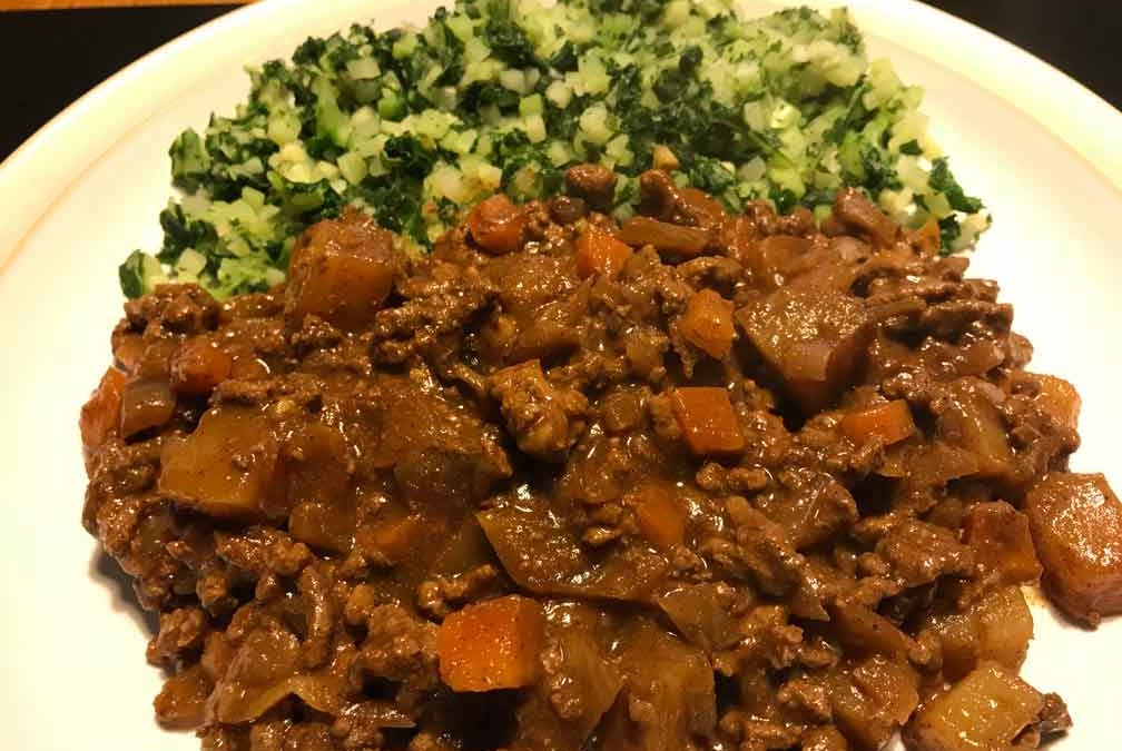 Curried Mince Hotpot