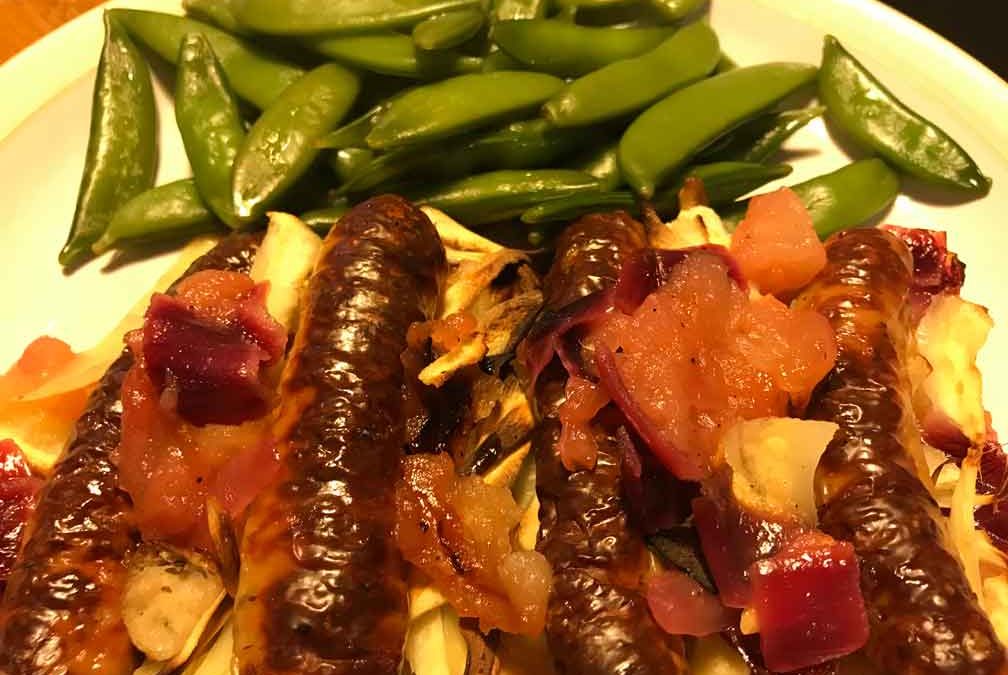 Sausage & Apple Bake