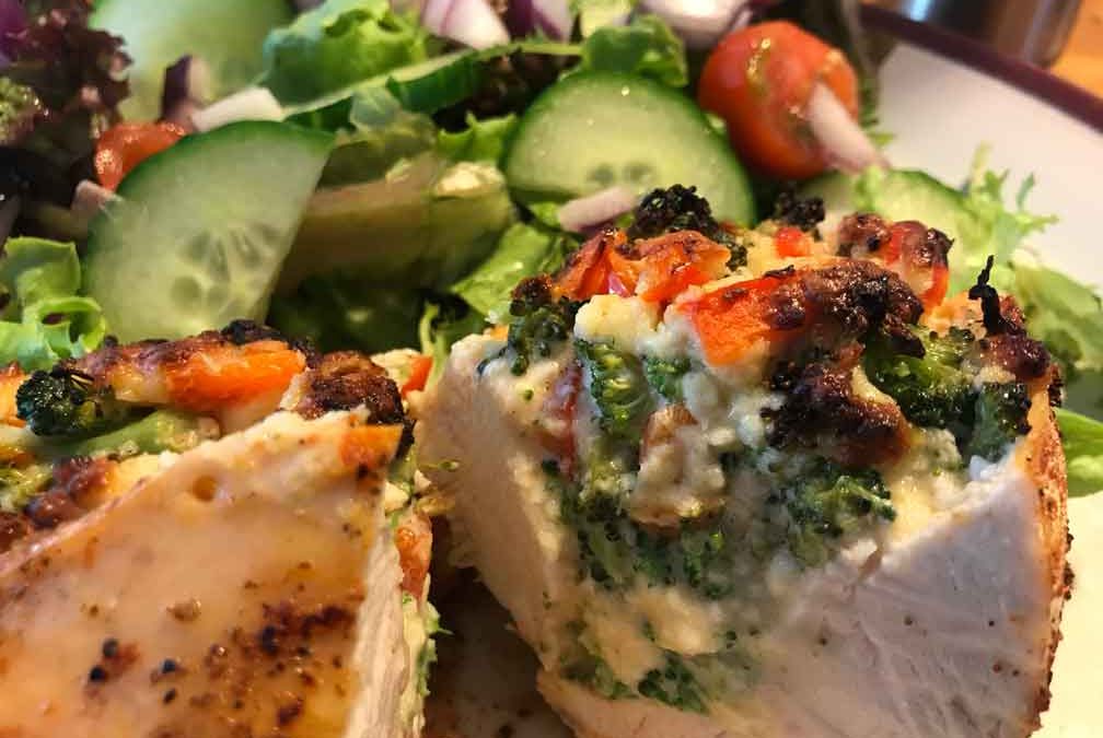 Broccoli Stuffed Chicken