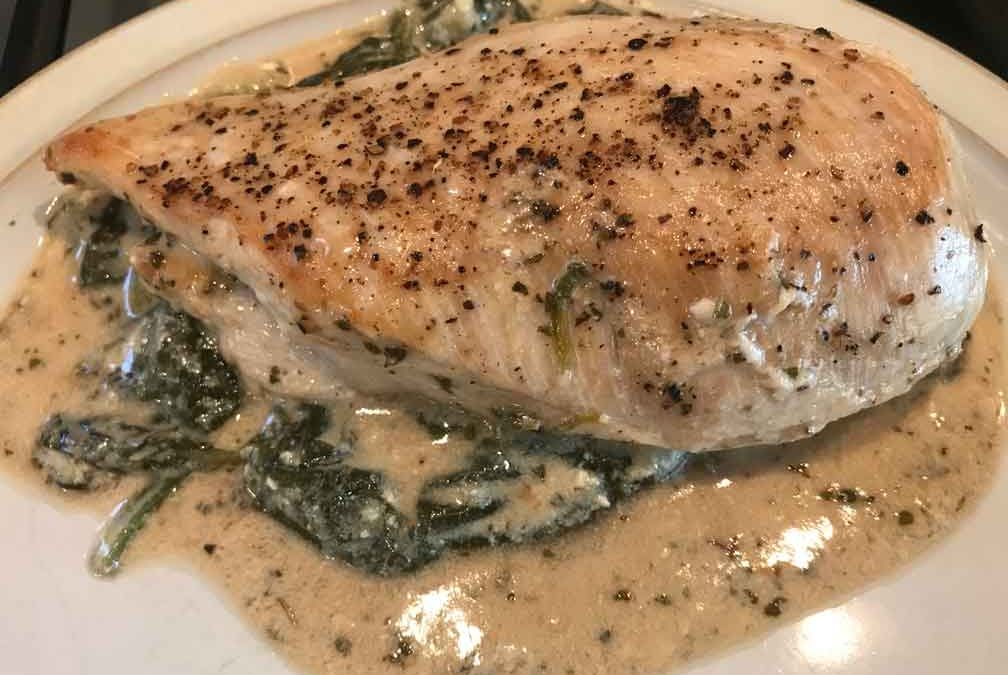 Lemon & Spinach Chicken