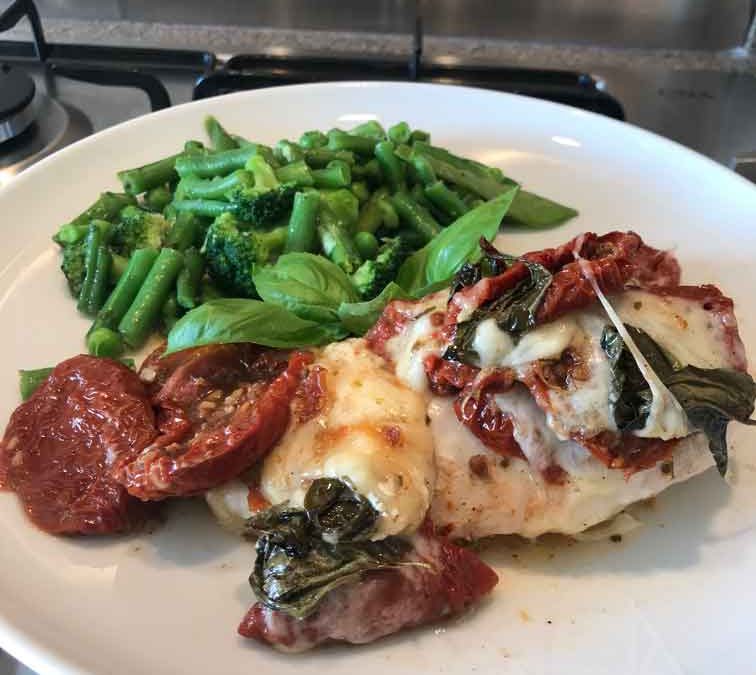 Sundried Mozzarella Bake