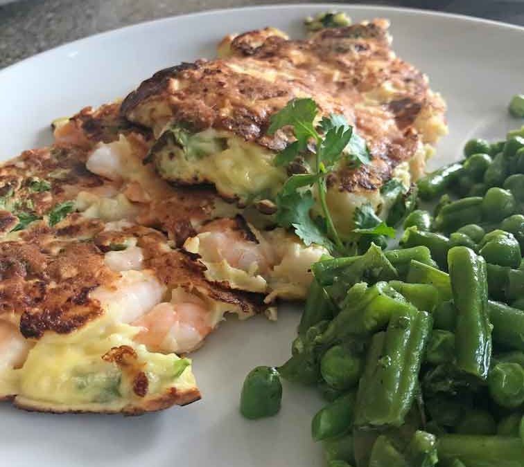 Lemon & Shrimp Fritters