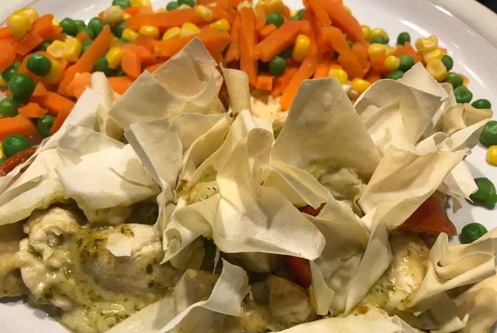 Chicken & Pesto Pie