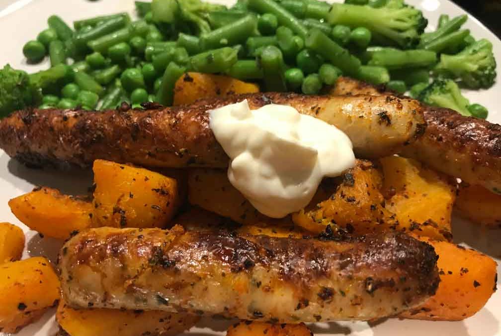 Sausage and Butternut Squash