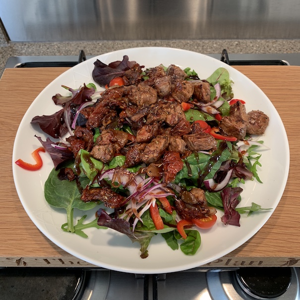 Garlic Steak Bites