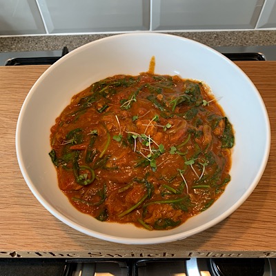 Lamb & Spinach Curry