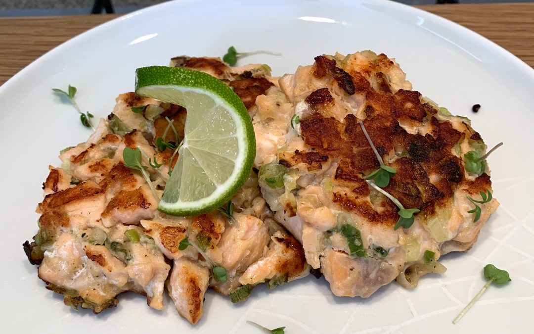 Salmon & Ginger Fritters