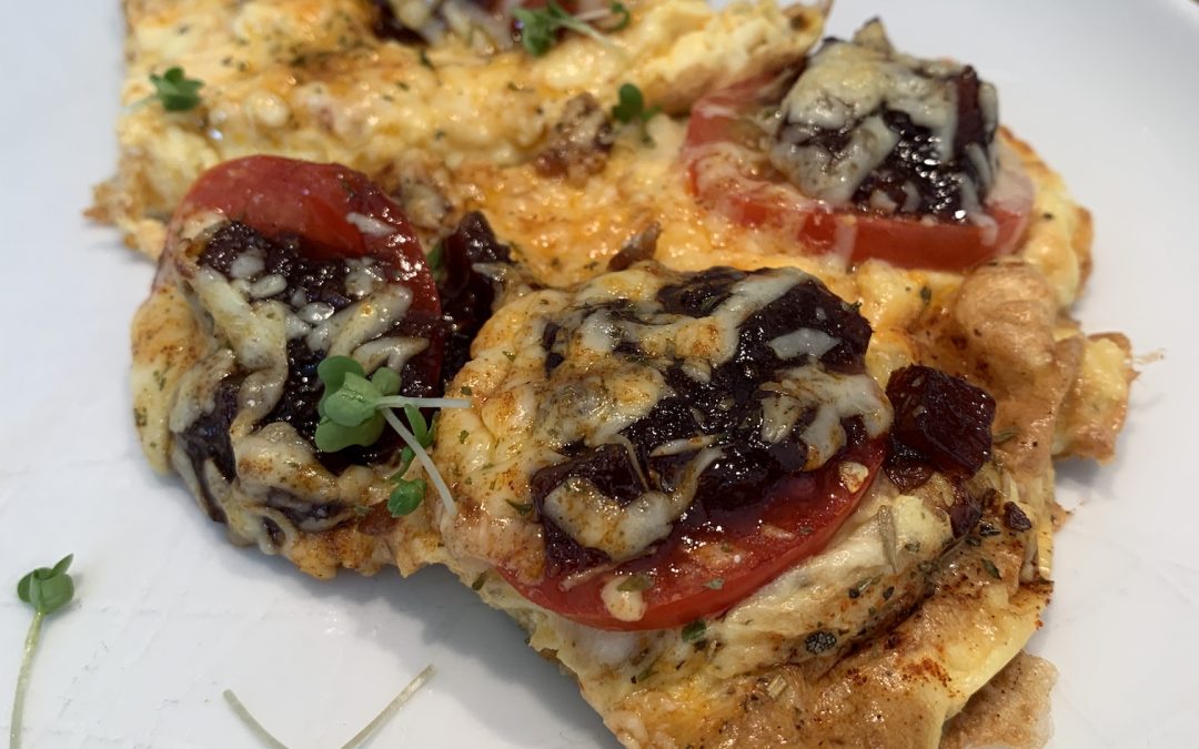Cheese & Pickle Frittata